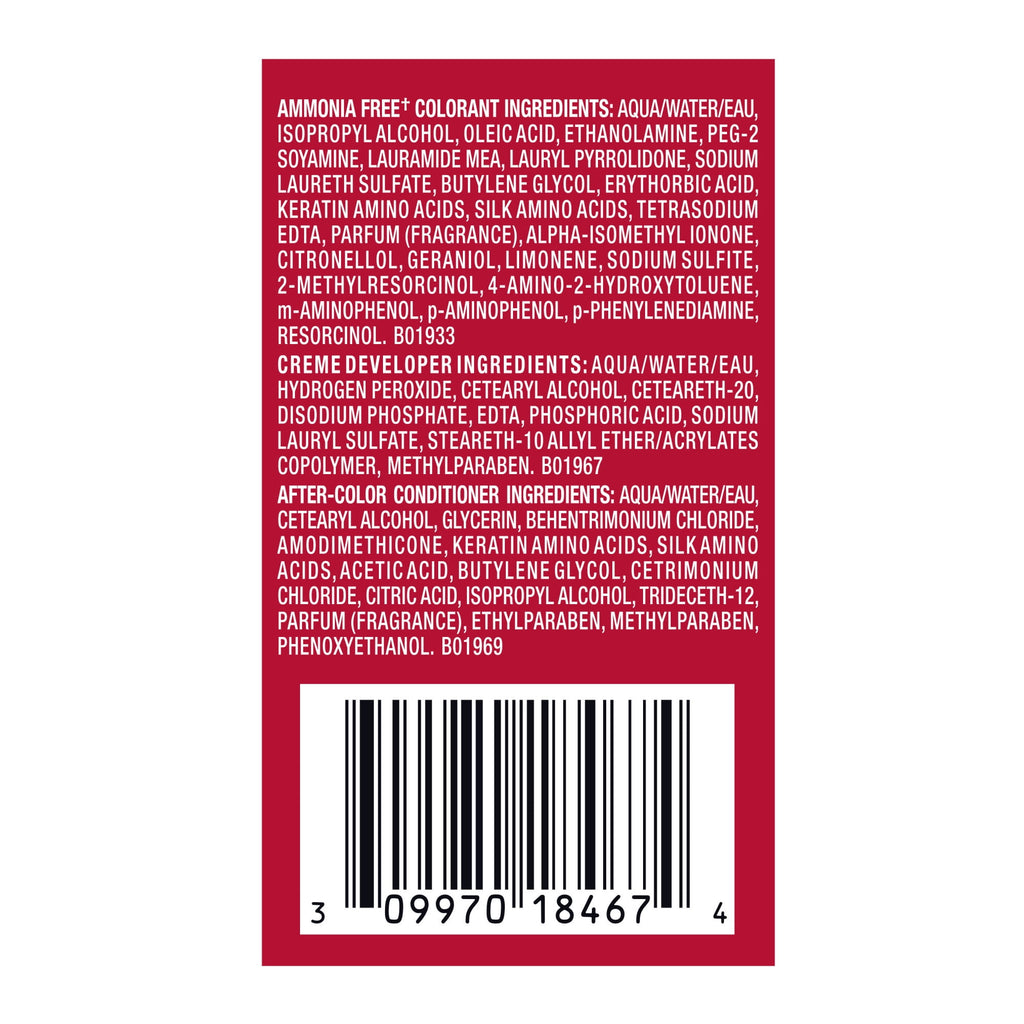 Revlon ColorSilk Beautiful Color Permanent Hair Color 3 Pack, Dark Mahogany Brown, 3 Pack