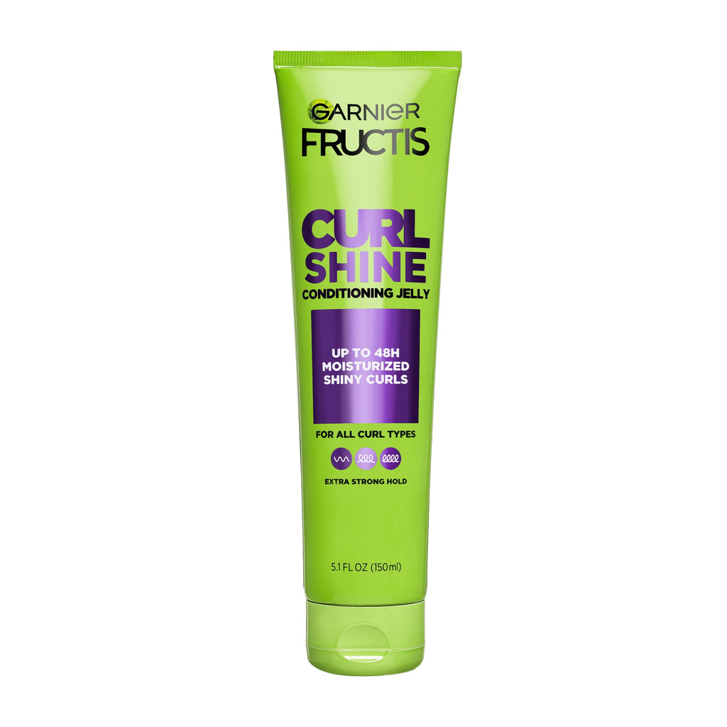 (6 pack) Garnier Fructis Style Bouncy Curls Hair Styling Gel with Shea Butter, 5.1 fl oz