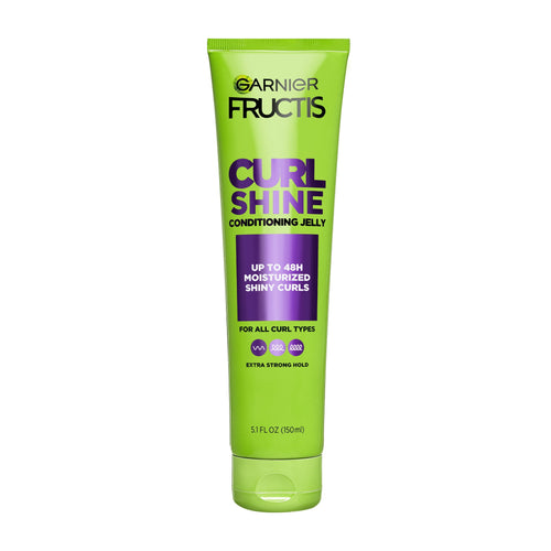 (6 pack) Garnier Fructis Style Bouncy Curls Hair Styling Gel with Shea Butter, 5.1 fl oz