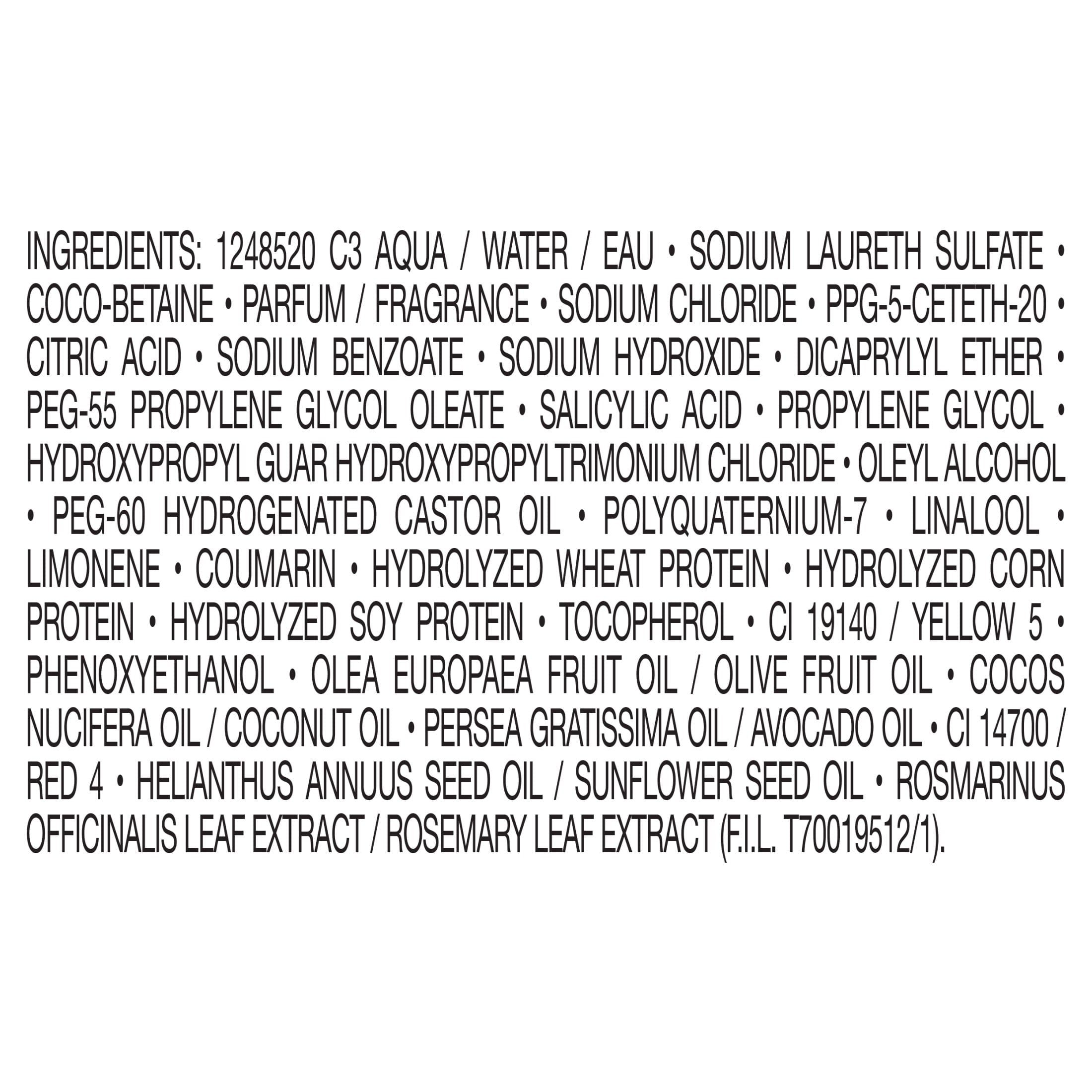 Garnier Fructis Triple Nutrition Nourishing Shampoo with Vitamin E, 33.8 fl oz