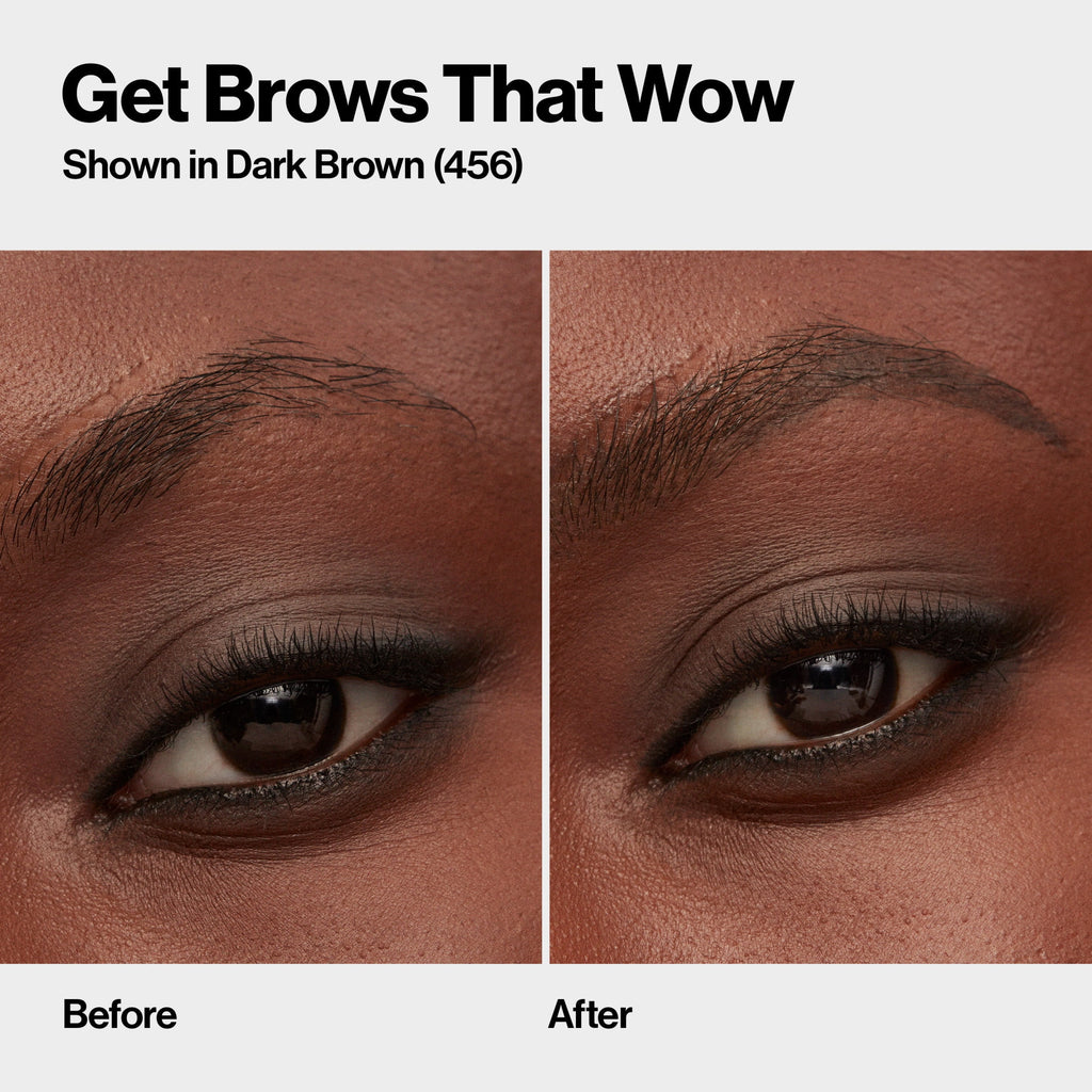 Revlon ColorStay Micro Waterproof and Long Wearing Eyebrow Pencil, 456 Dark Brown, 0.003 oz