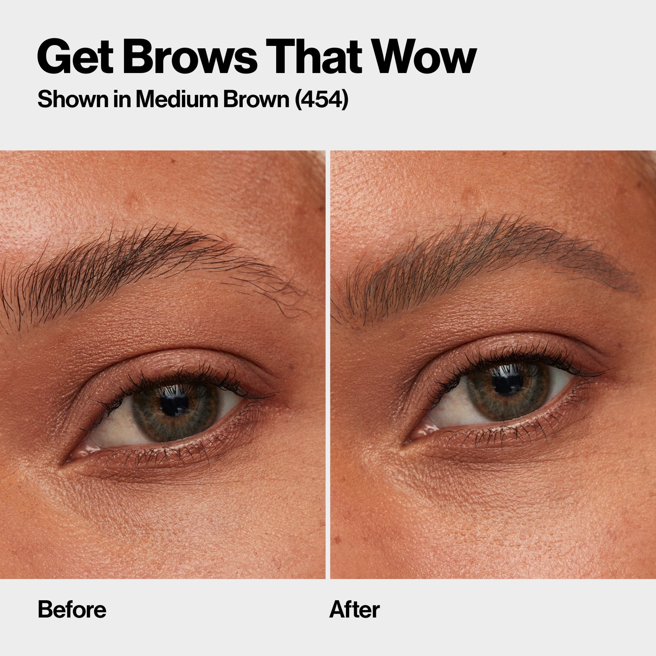 Revlon ColorStay Micro Waterproof and Long Wearing Eyebrow Pencil, 454 Medium Brown, 0.003 oz