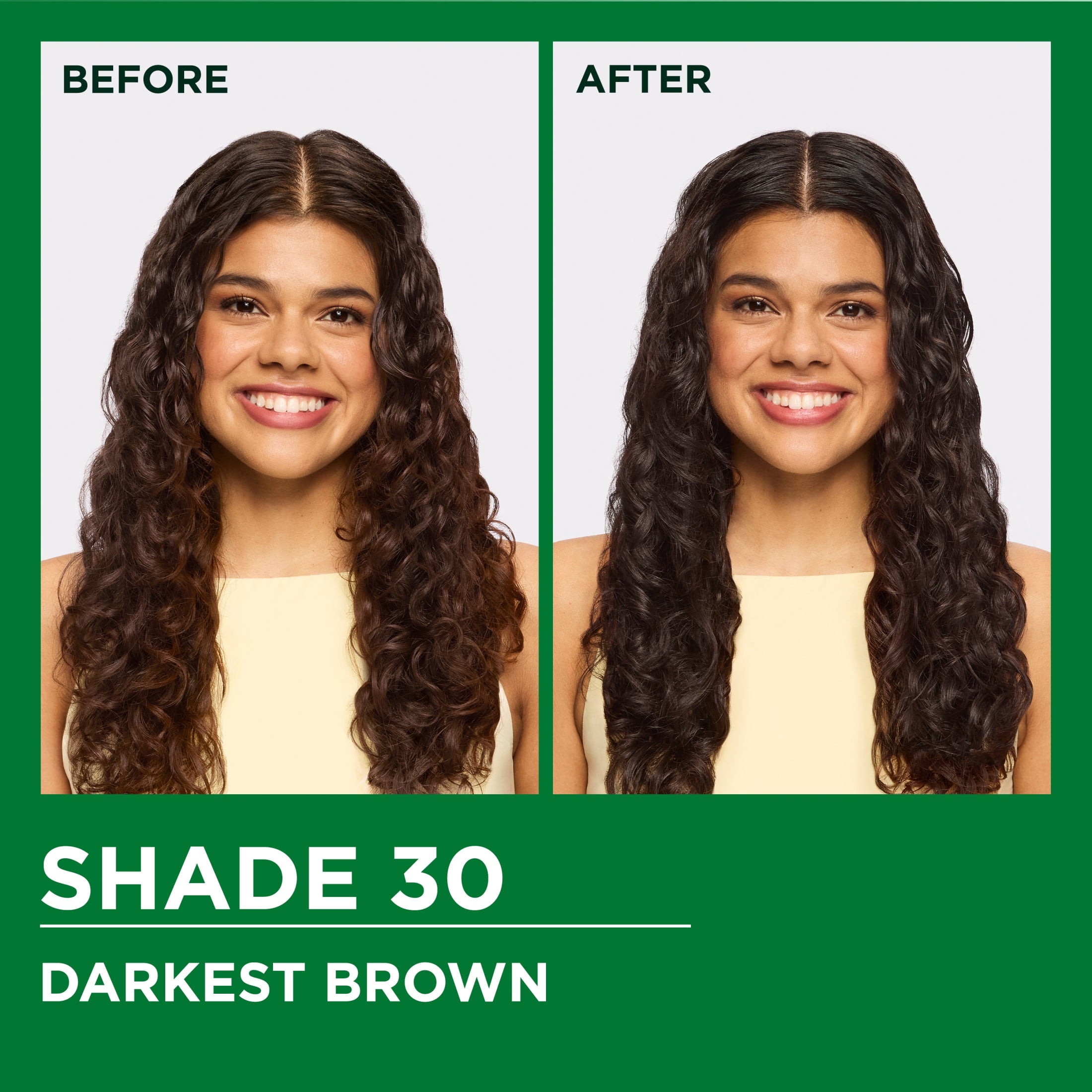 Garnier Nutrisse Nourishing Adult Hair Color Creme, 030 Darkest Brown Sweet Cola