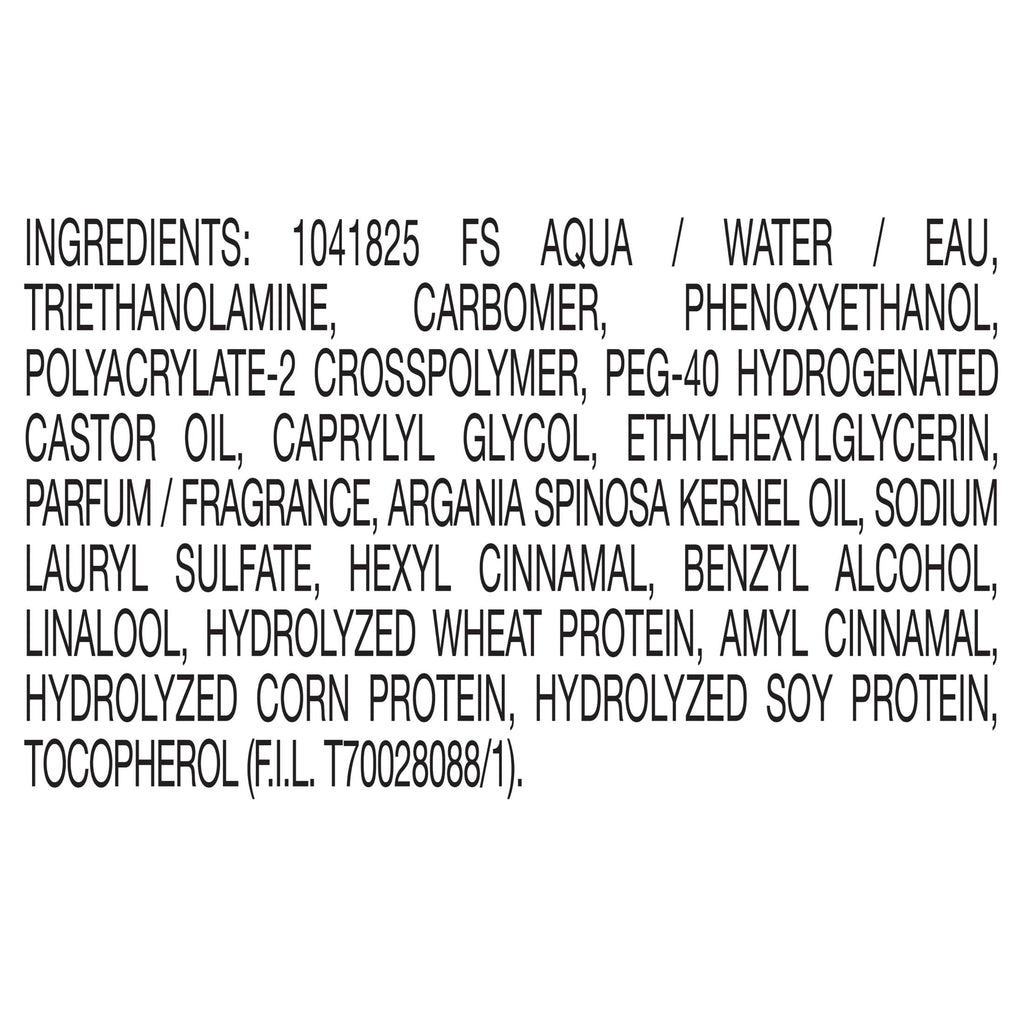 Garnier Fructis Sleek and Shine Frizz Tamer Hair Styling Gel with Plant Keratin, 0.27 fl oz