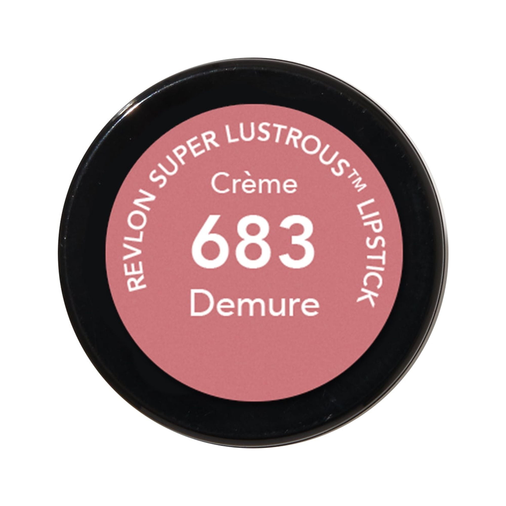 Revlon Super Lustrous Lipstick, Demure (683), 0.15 oz