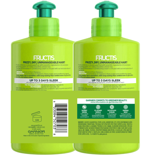 Garnier Fructis Sleek & Shine Intensely Smooth Leave-in Conditioning Cream