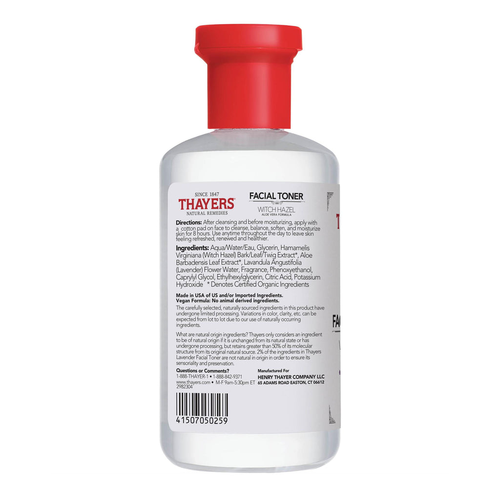 Thayers Lavender Witch Hazel Facial Toner, 8.5 oz