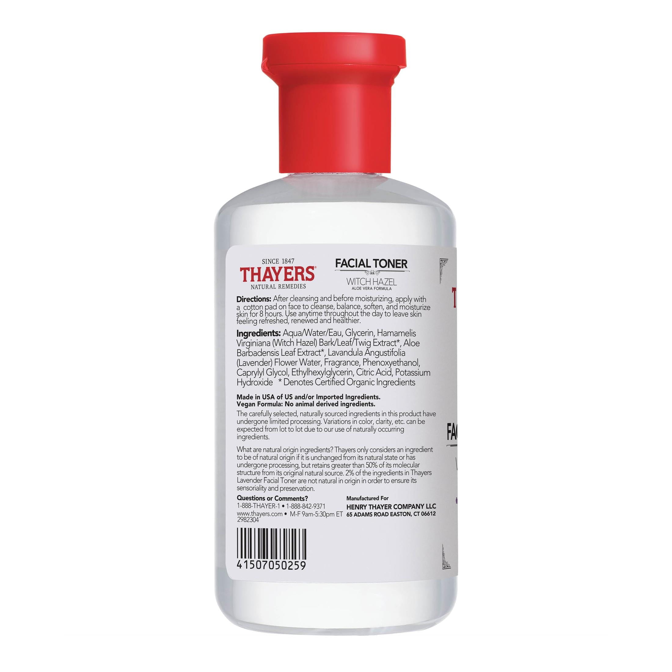 Thayers Lavender Witch Hazel Facial Toner, 8.5 oz