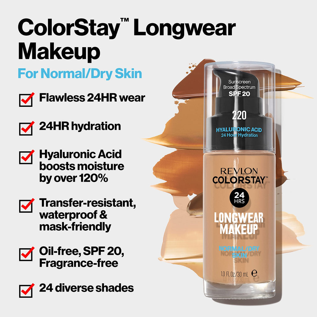 Revlon ColorStay Makeup For Normal/Dry Skin, Caramel