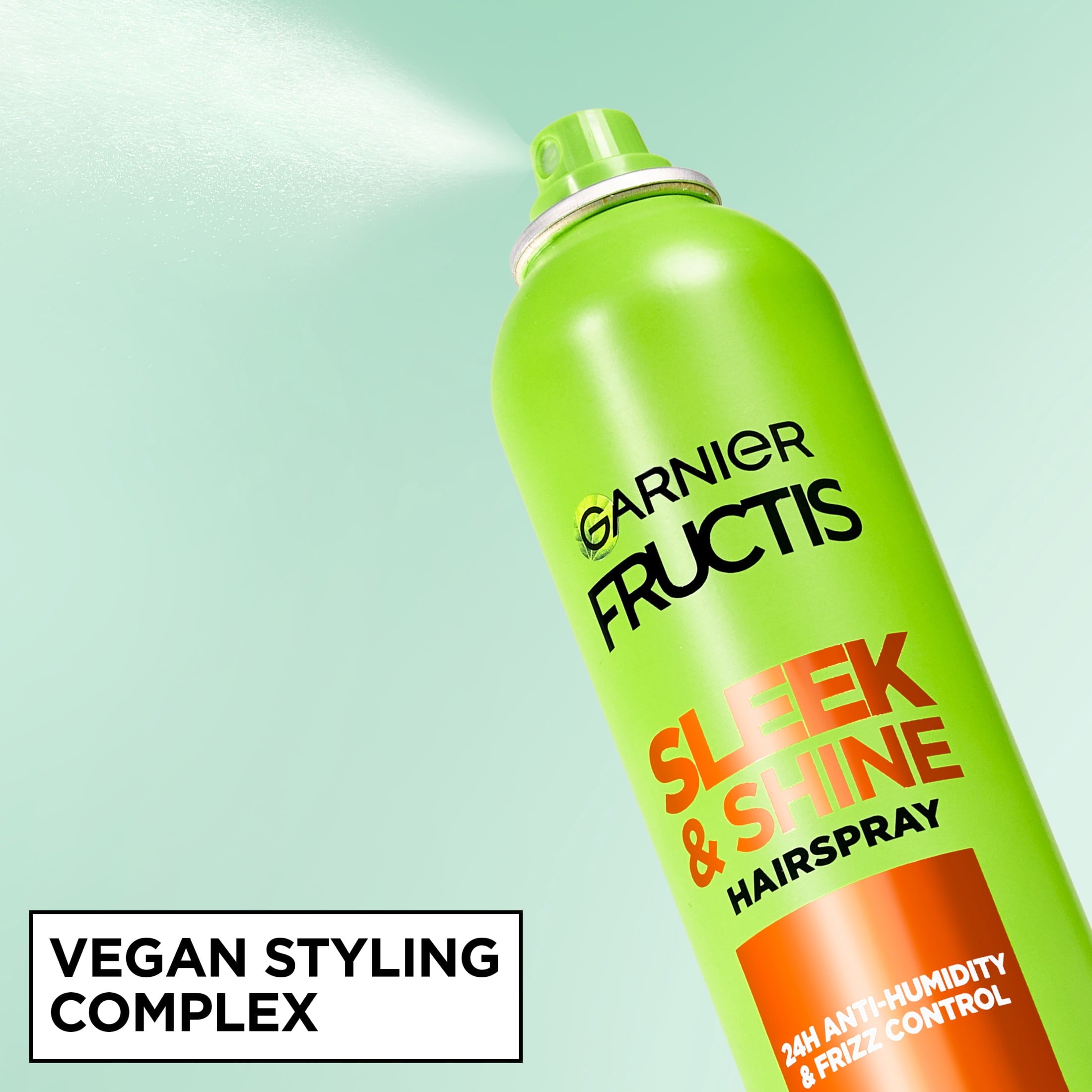 Garnier Fructis Style Sleek & Shine Anti-Humidity Hairspray, Ultra Strong Hold, 8.25 oz