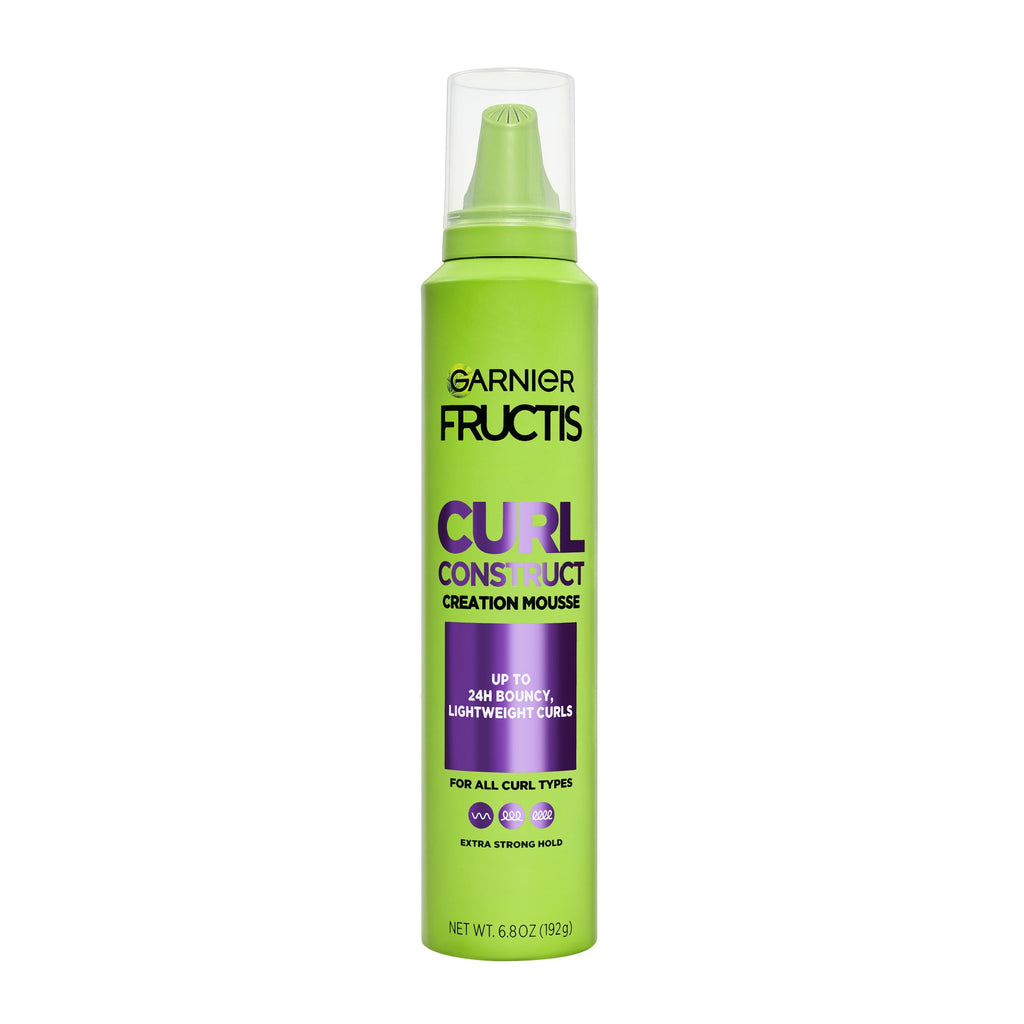 (6 pack) Garnier Fructis Style Curl Construct Creation Mousse, For Curly Hair, 6.8 oz.
